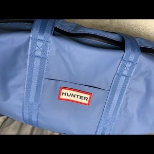 hunter Lightweight Rubberized Weekender Bag NWT